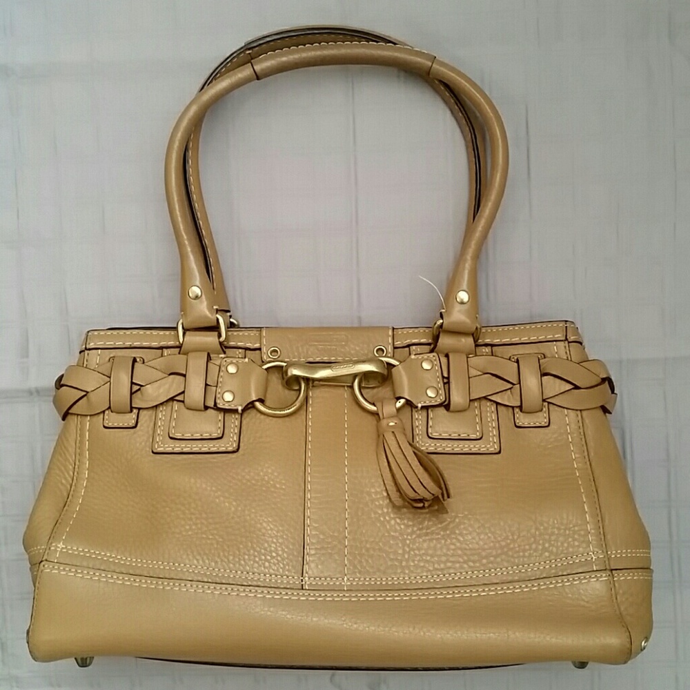 Coach Hampton satchel handbag